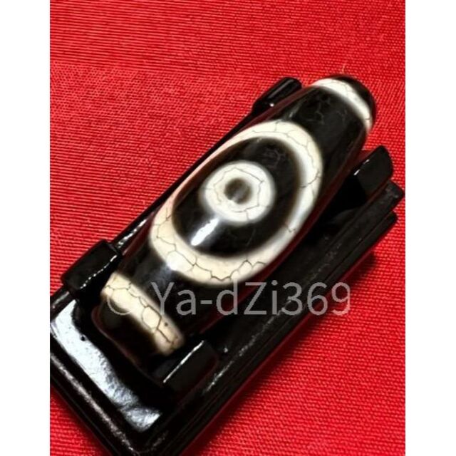 超強力!! dZi beadsジービーズ 西蔵 老礦 龍紋 閃電五眼天珠 karatebih.ba
