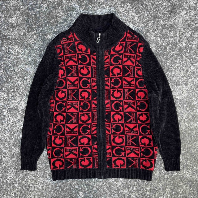 90〜00´s vintage ニット アーカイブ グランジ y2k パンク-