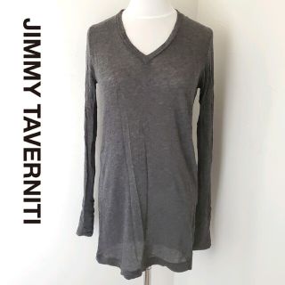 ジミータヴァニティ(JIMMY TAVERNITI)のJIMMY TAVERNITI/カシミヤ混Vネックカットソー/ジミータヴァニティ(カットソー(長袖/七分))