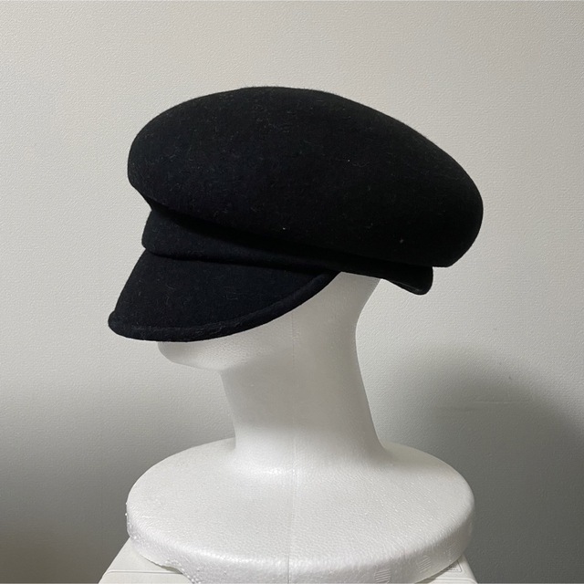 カシラ ウール ハット 黒 美品 カシラ ウール ハット 黒 美品