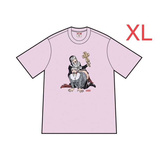 LightPurpleサイズSupreme Nuns Tee Light Purple  XL