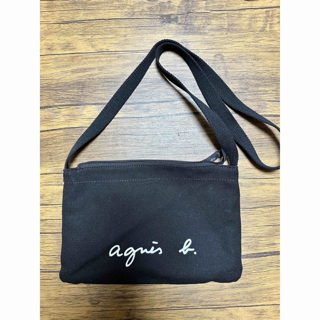 【新品】アニエスベー agnes b. ロゴ　サコッシュ ポシェット ポーチ | フリマアプリ ラクマ