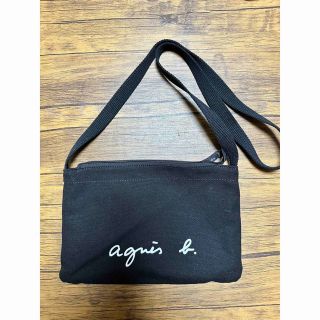 アニエスベー(agnes b.)の【新品】アニエスベー agnes b. ロゴ　サコッシュ ポシェット ポーチ(ショルダーバッグ)