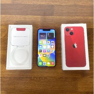 アップル(Apple)のApple iPhone13 mini 128GB PRODUCT RED(スマートフォン本体)