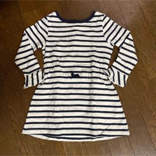 プチバトー(PETIT BATEAU)のフリル子様　専用(ワンピース)