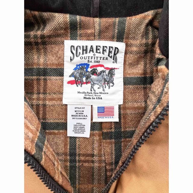 シェーファー Schaefer Outfitter USA ウエスタンジャケット