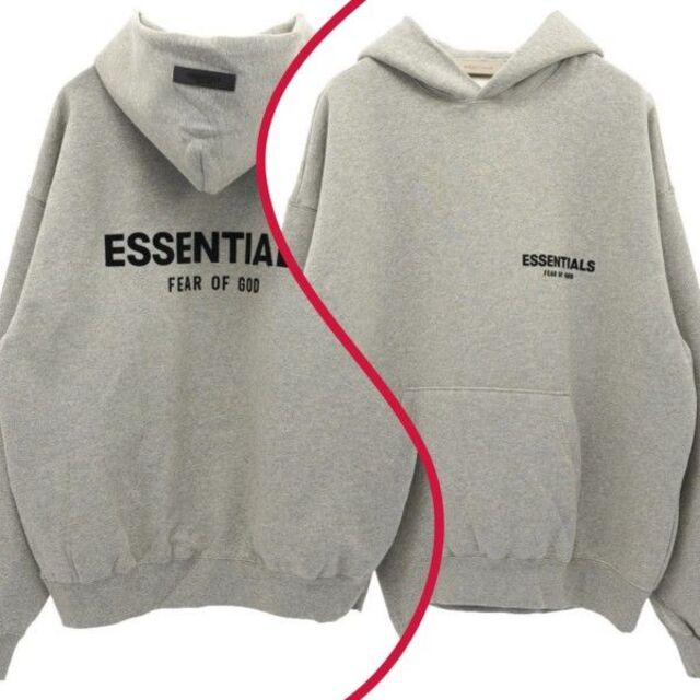 ESSENTIALS CORE HOODIE / DARK OATMEAL