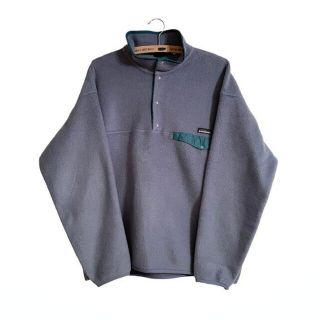 パタゴニア(patagonia)のpatagonia　シンチラスナップT フリース　雪なしL(スウェット)