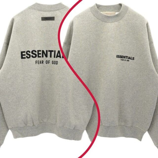 ESSENTIALS CORE CREWNECK / DARK OATMEAL 超可爱の www.gold-and-wood.com