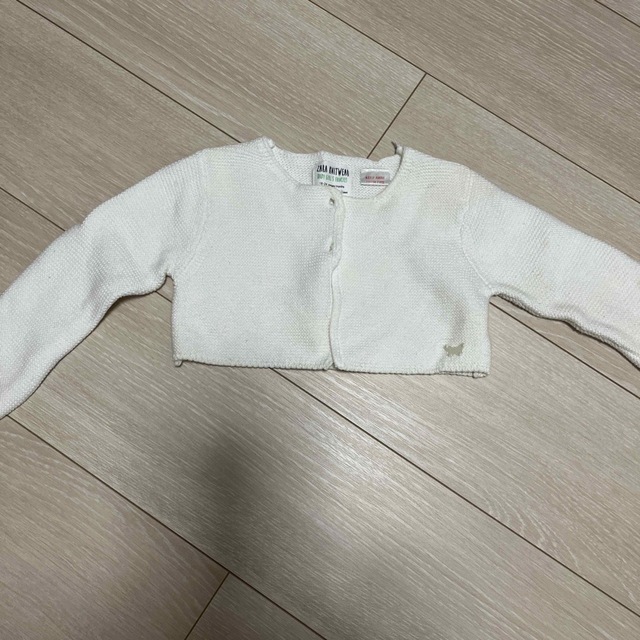 ZARA KIDS(ザラキッズ)のzara カーディガン キッズ/ベビー/マタニティのキッズ服女の子用(90cm~)(カーディガン)の商品写真