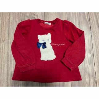 エニィファム(anyFAM)のanyfam トレーナー　110cm 女の子　ねこ　裏起毛(Tシャツ/カットソー)