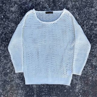 00’s Vintage アーカイブ メッシュ ニット y2k パンク グランジ