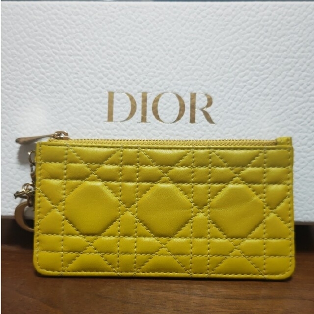 Dior - Dior LADY DIOR スモール ジップ カードホルダーの通販 by 