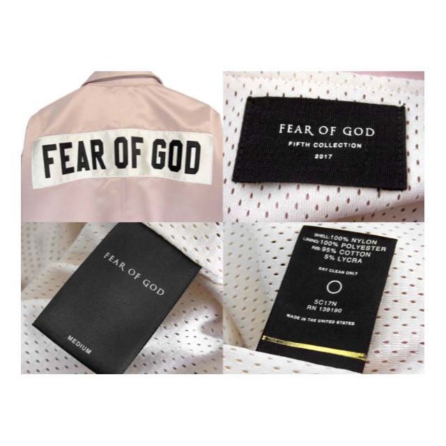 FEAR OF GOD(フィアオブゴッド)のフィアオブゴッドFEAR OF GOD■FIFTHCOLLECTIONジャケット メンズのジャケット/アウター(ナイロンジャケット)の商品写真