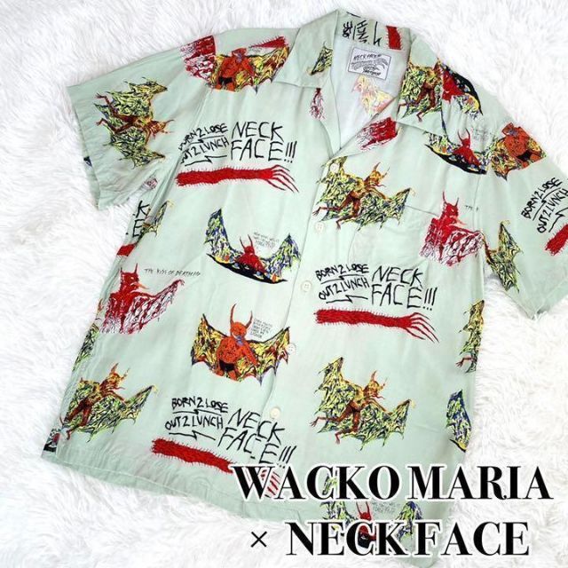 WACKO MARIA(ワコマリア)の『WACKO MARIA×NECK FACE』モンスター アロハシャツ. メンズのトップス(シャツ)の商品写真