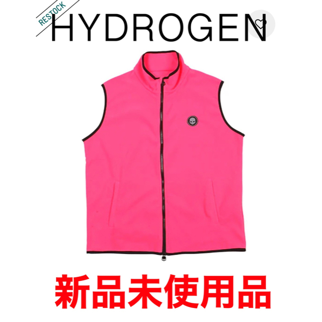 HYDROGEN(ハイドロゲン)の【新品未使用】HYDROGEN/MICROFLEECE GOLF VEST スポーツ/アウトドアのゴルフ(ウエア)の商品写真