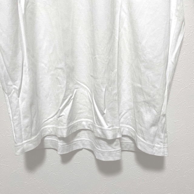 COMME des GARCONS(コムデギャルソン)のbaguio様専用　コムデギャルソン・オム　Ｔシャツ　白　Lサイズ メンズのトップス(Tシャツ/カットソー(半袖/袖なし))の商品写真