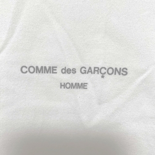 コムデギャルソン(COMME des GARCONS)のbaguio様専用　コムデギャルソン・オム　Ｔシャツ　白　Lサイズ(Tシャツ/カットソー(半袖/袖なし))