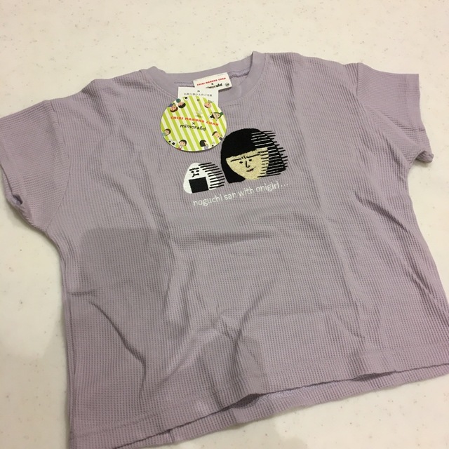 しまむら(シマムラ)のミモランド　野口さんTシャツ　110 キッズ/ベビー/マタニティのキッズ服女の子用(90cm~)(Tシャツ/カットソー)の商品写真