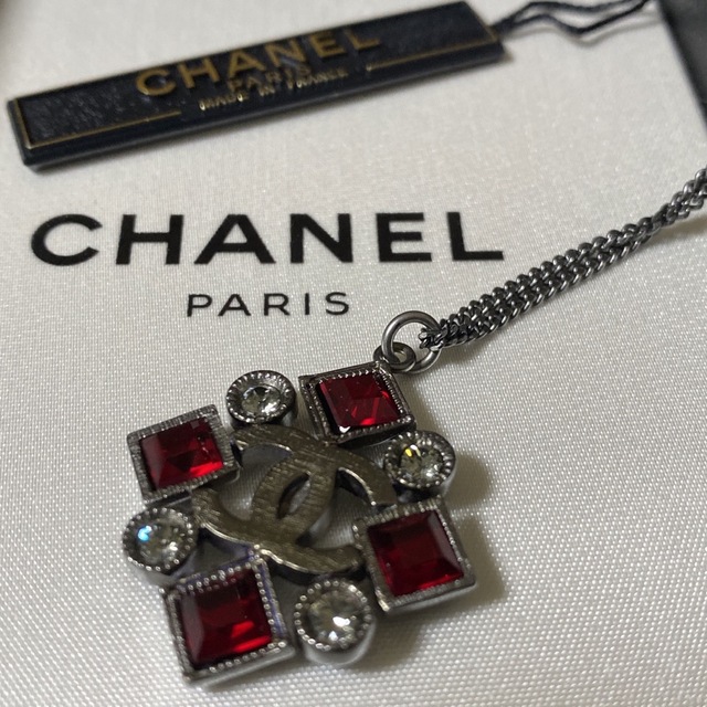 CHANEL シャネル　ネックレス　CCマーク　☆パリ本店で購入☆ 激レア