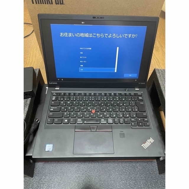 140型FHD液晶WebカメラThinkPad X1 Carbon 5th【i7/SSD 512G/16G】