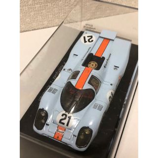 ミニカー　スパーク製　1/43  ガルフ・ポルシェ917K   ルマン1970(ミニカー)