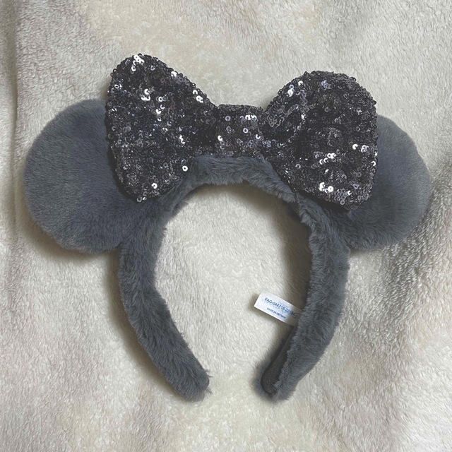 Disney(ディズニー)のカチューシャ ミニー グレー レディースのヘアアクセサリー(カチューシャ)の商品写真