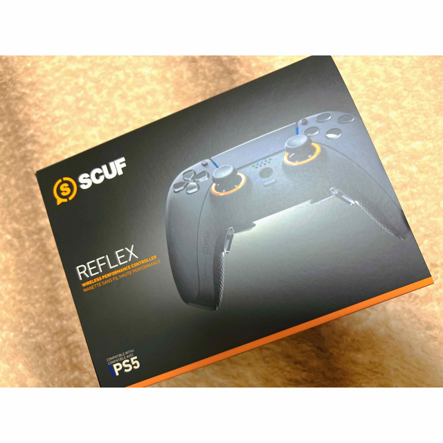 SCUF REFLEX PRO オレンジ　PS5 コントローラー　新品