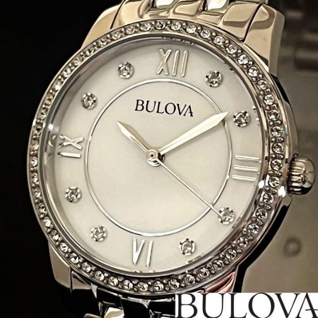 ネックレス付】BULOVA/ブローバ/レディース腕時計/お洒落/展示品特価