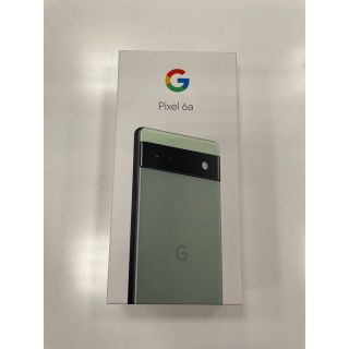 グーグルピクセル(Google Pixel)のGoogle pixel6a セージ（グリーン）　128ギガ(スマートフォン本体)