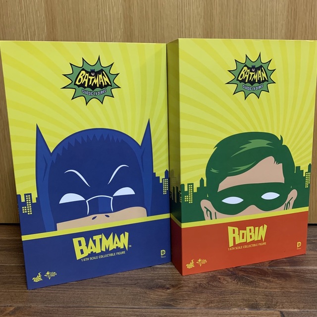 Hottoys 1966年 TVシリーズ バットマン ロビン セット【品】