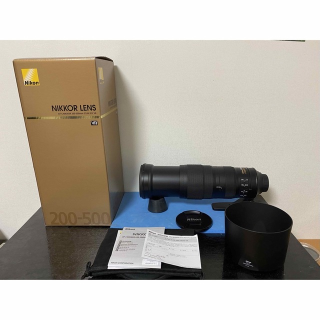 カメラ専用　Nikon AF-S 200-500mm f/5.6E VR  極美品