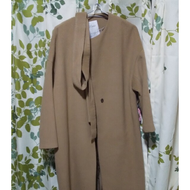 L'Appartement　Lisiere N/C coat キャメル34 1