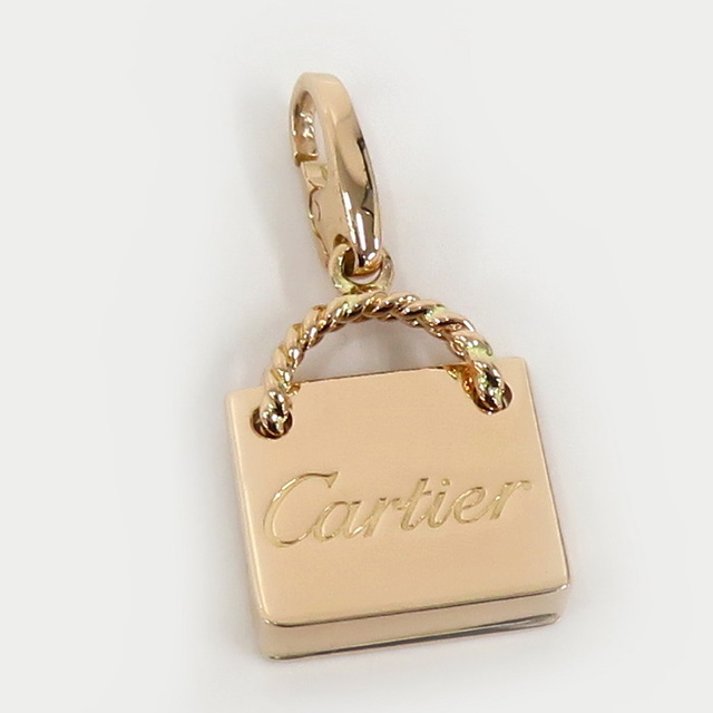 Cartier ペンダントトップ チャーム ショッピングバッグ 750PG