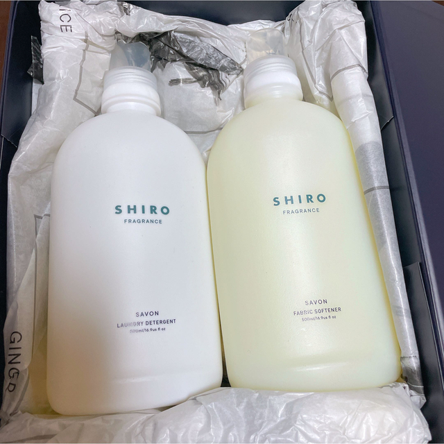 SHIRO  シロ　フレグランス　洗剤　柔軟剤　SAVON  サボン