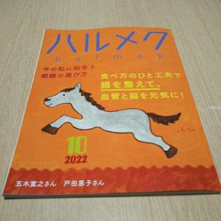 ハルメク＊2022年10月号(生活/健康)