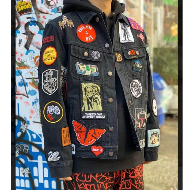 超歓迎得価 Supreme - Patches Denim Trucker Jacket 得価再入荷