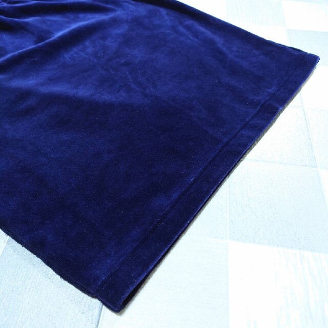 SONIA RYKIEL(ソニアリキエル)の70-80’s SONIA RYKIEL フランス製 ベロア イージー スカート レディースのスカート(ひざ丈スカート)の商品写真