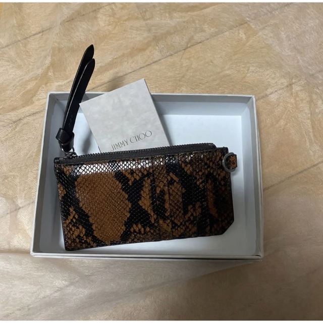 JIMMY CHOO 二つ折り財布 LITZY BLACK カード入れ 小銭入れ