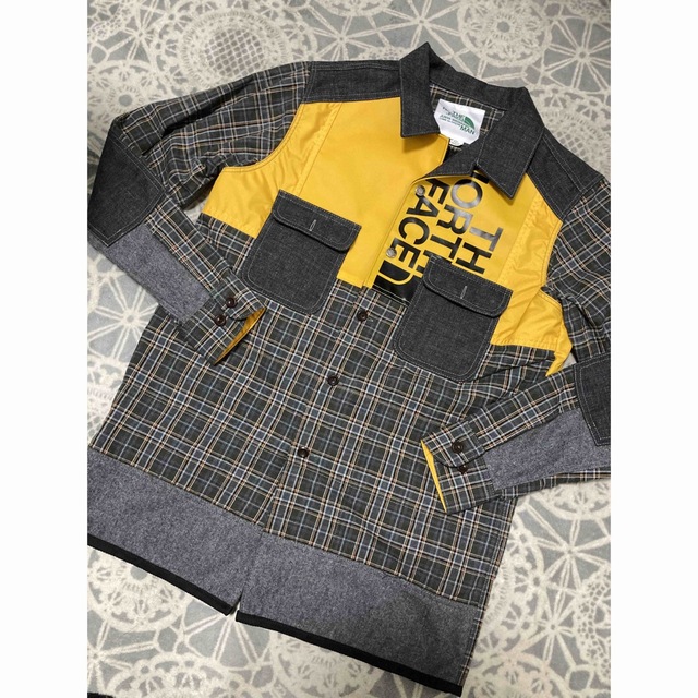 ジュンヤワタナベ　ノースフェイス　コラボ　DUFFLE SHIRT JACKET