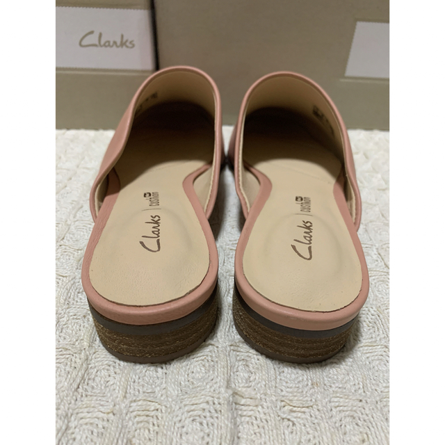 Clarks(クラークス)の【新品】Clarks pure blush ピュアブラッシュ　ミュールパンプス レディースの靴/シューズ(ミュール)の商品写真