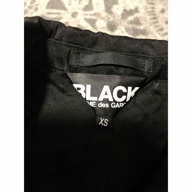 ブラックコムデギャルソン インサイドアウト チェスター ジャケット XS