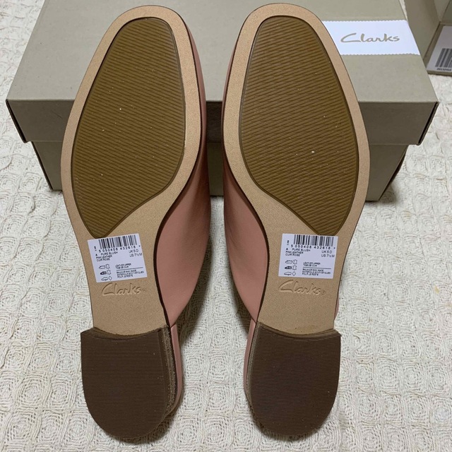 Clarks(クラークス)の【新品】Clarks pure blush ピュアブラッシュ　ミュールパンプス レディースの靴/シューズ(ミュール)の商品写真