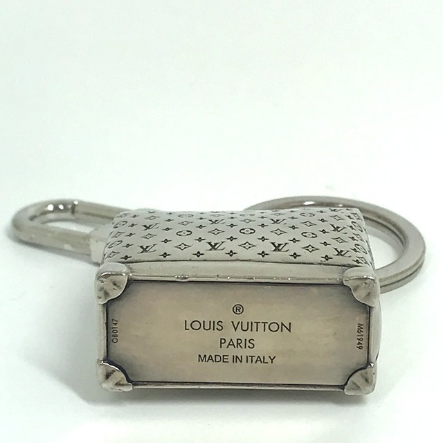 LOUIS VUITTON(ルイヴィトン)のルイヴィトン LOUIS VUITTON ポルトクレ・ザ・スティーマー M61949 キーホルダー バッグチャーム メタル シルバー レディースのファッション小物(キーホルダー)の商品写真