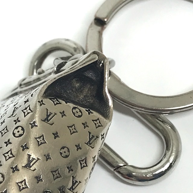 LOUIS VUITTON(ルイヴィトン)のルイヴィトン LOUIS VUITTON ポルトクレ・ザ・スティーマー M61949 キーホルダー バッグチャーム メタル シルバー レディースのファッション小物(キーホルダー)の商品写真