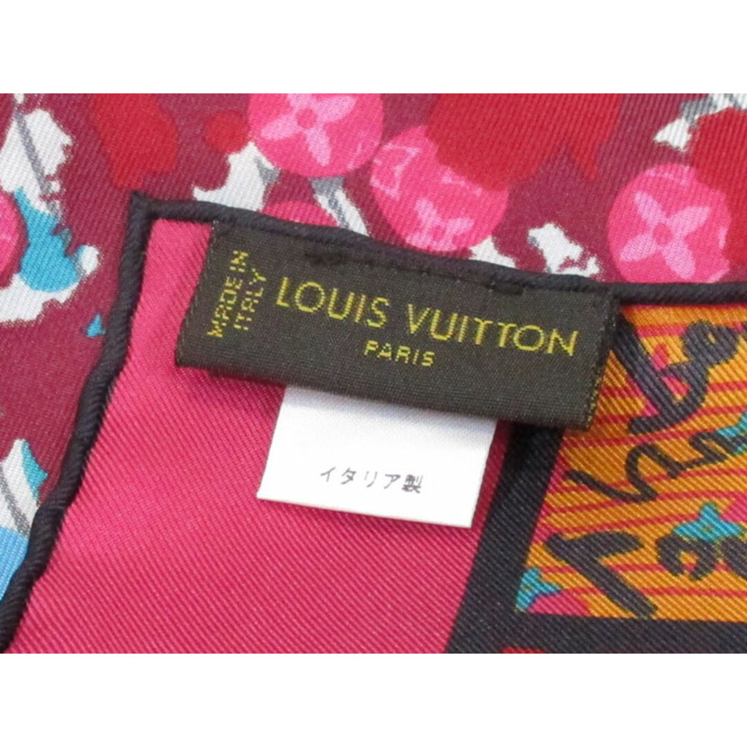 LOUIS VUITTON - LOUIS VUITTON 大判スカーフ シルク モノグラム