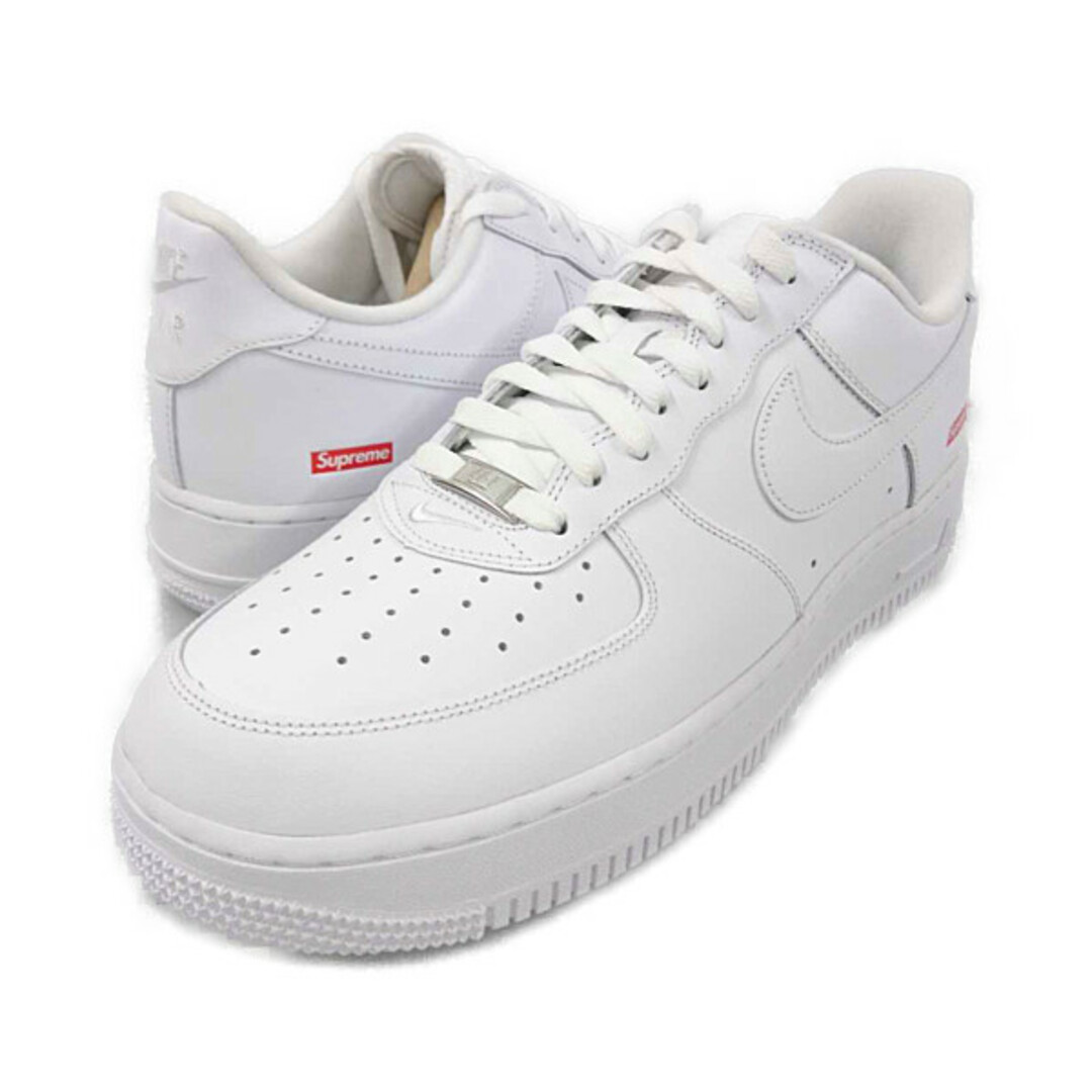 SUPREME×NIKE CU9225-100 AIR FORCE 1 LOW SP エアフォース シューズ ホワイト サイズUS9=27cm 正規品 / 29360