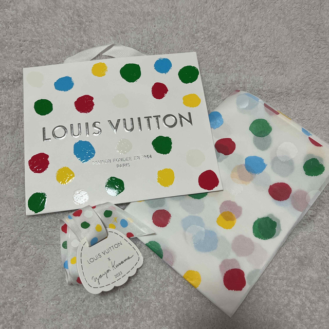 LV Louis Vuitton ショップ袋　空箱　Yayoi Kusama