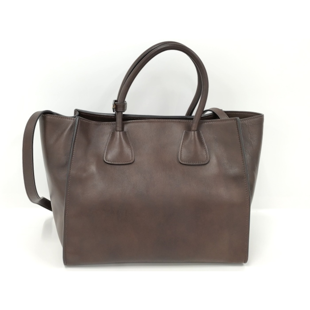 PRADA - PRADA VIT.DAINO NERO 2WAY ショルダーバッグ レザーの PRADA - PRADA VIT.DAINO NERO 2WAY ショルダーバッグ レザーの