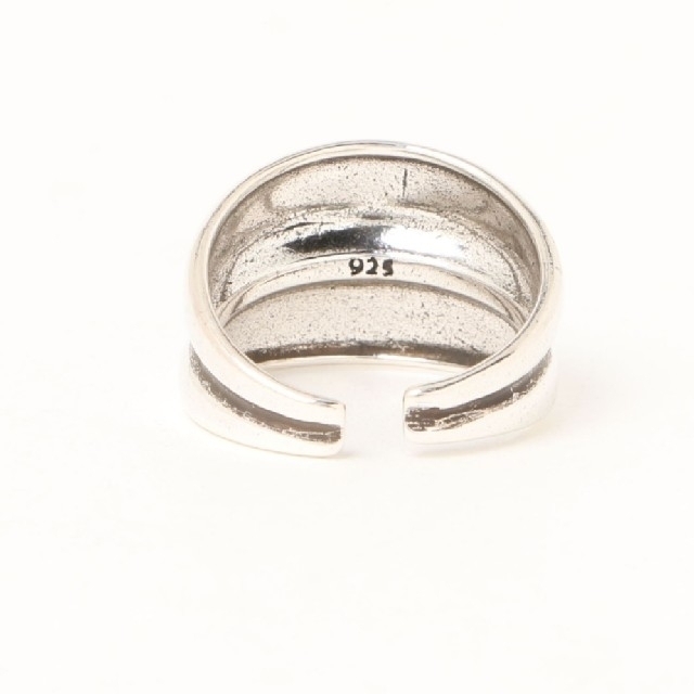 【STYLE NUMBER 】ダブルラインリング/Silver925 メンズのアクセサリー(リング(指輪))の商品写真